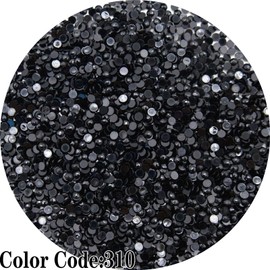 15000 Pieces Single Color Diamond Art Painting Beads,Color Code 310 Flat Bottom Round Rhinestones for Gem Painting Replacement, Round Drills for 5D Diamond Art DIY Craft