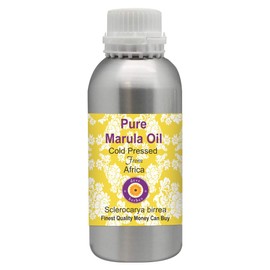 Deve Herbes Pure Marula Oil (Sclerocarya birrea) Cold Pressed 300ml (10 oz)