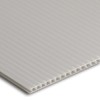 Falken Design COR-WT-6MM/1236 Coroplast Sign Board, Corrugated Fluted Plastic Sheet