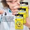 Premium Batteries Size 10 1.45V Hearing Aid Battery Yellow Tab