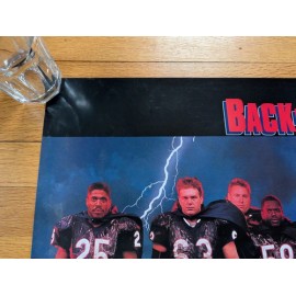 Chicago Bears Back with a Vengeance 1987 Poster featuring Hampton Dent McMichael