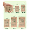 Vbeijll 50g 40 pcs Kraft Clay Desiccant Packs, Food Safe