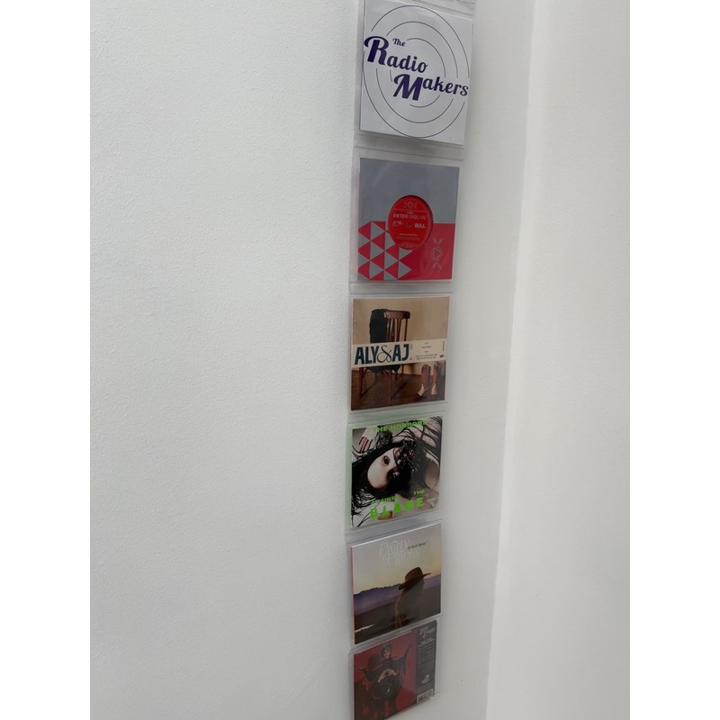 PVC Record Vinyl Display Strips Drops Perfect for Showroom (12",