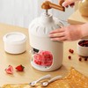 Hand Crank Shaved Ice Machine Stainless Steel Blades Safe Portable