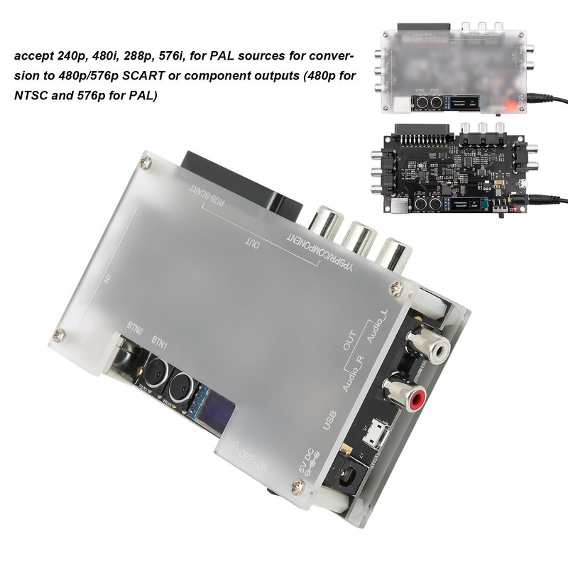 OSSC Add On Board Dual Modes Linedouble Smoothing HD Video