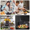 ZHEJIA Nylon Turner, Easy to Insert Turner, Kitchen Tool, Fits