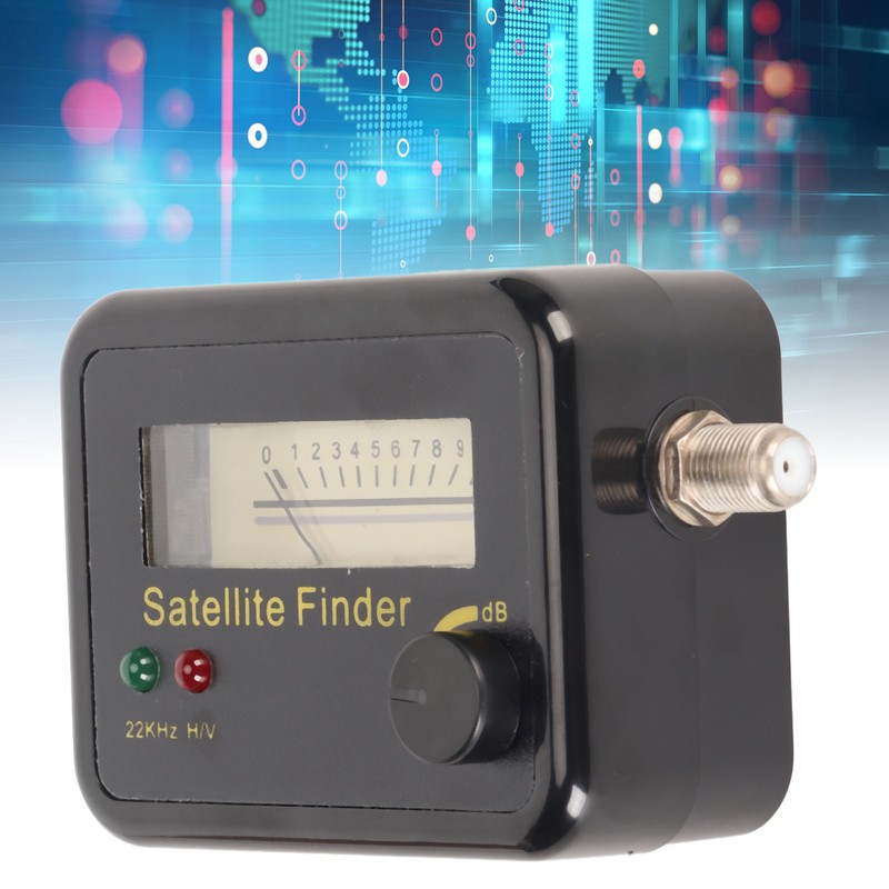 Satellite Strength Meter Ultra Sensitive Portable Digital Satellite Signal Finder