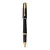Parker Urban Chrome Trim Rollerball Pen with Fine Nib- Black