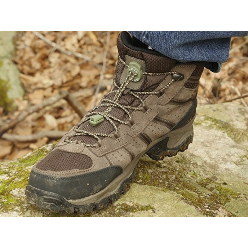 [Lock Laces] No Tie Shoelaces for Boots, Camo