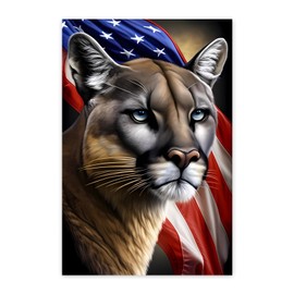 Worihut Cougar Diamond Painting Kits for Adults, 5D DIY Full Round Diamond Art with Accessories & Tools,Wall Decoration Crafts for Home Wall Decor Valentine's Day Gifts 12x16 Inch