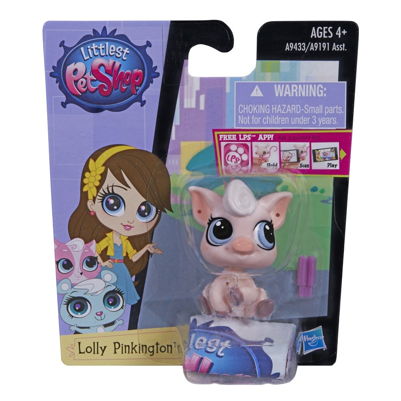 Littlest Pet Shop Get The Pets Single Pack Lolly Pinkington