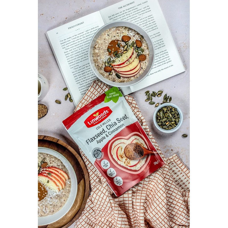 (Pack Of 6) - Milled Flaxseed, Chia, Apple & Cinnamon