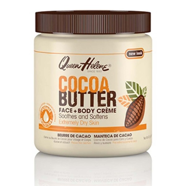 Queen Helene Jar Cream Cocoa Butter 15 Ounce (443ml) (2 Pack)