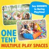 Playz 7pc Kids Play Tent with 1 Big Ball Pit