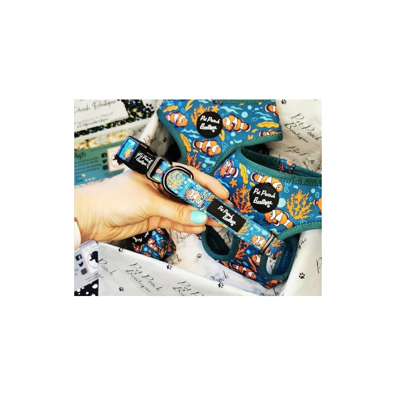 UNDER THE SEA DOG COLLAR XS