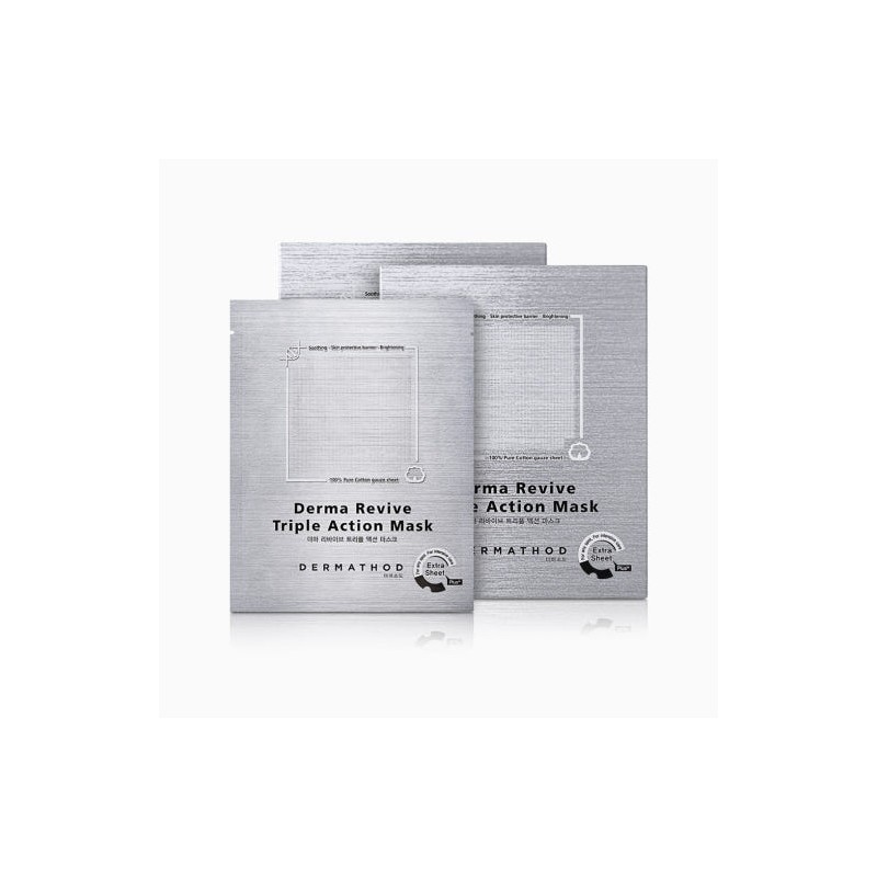 Dermasword Dermasode Derma Revive Triple Action Mask Pack 1 box