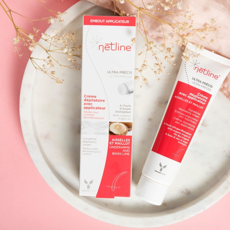 Netline Enthaarungscreme Achseln, mit Applikator L 38/40, 100 ml