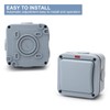 20A IP66 Universal Switch Light Switch Outdoor Weatherproof Switch Switch
