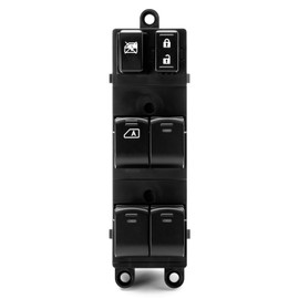2010 2011 2012 Nissa Versa Power Window Switch Driver Side Control Master Door Lock Switch Button Front Left Assembly Replacement 25401ZW80A, 1S12958