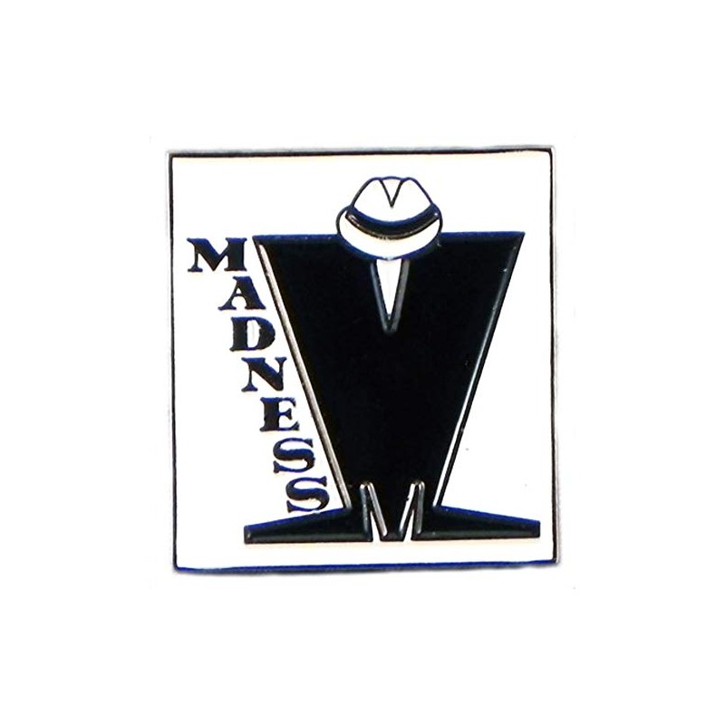 Metal Enamel Pin Badge Brooch Madness Ska Reggae Music Scooter