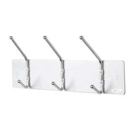 Pemberly Row 3 Hook Wall Coat Rack (Set of 12)