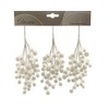 Artificial Berry Branches 15 cm x 3 Pieces Plastic Polystyrene