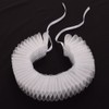 GRACEART Renaissance Elizabethan Ruffle Neck Collar, One size, White