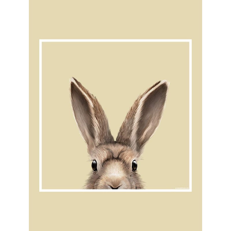 Inquisitive Creatures Hare Cream Tote Bag