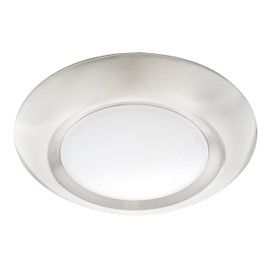 Westgate 15W 6 Inch Disk Lights LED Surface Mount Disc Downlight Kit Accessories Included - Spun Aluminum Housing - Energy Star Rated - 550-600 Lumens- 120V (1 3000K Warm White)