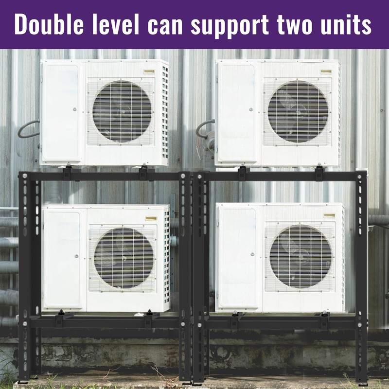 Mxclimate Mini Split Ground Stand for Ductless Mini Split Condenser