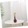 GRIRIW Bamboo Woven Vase Rustic Decorative Flower Holder Handmade Country