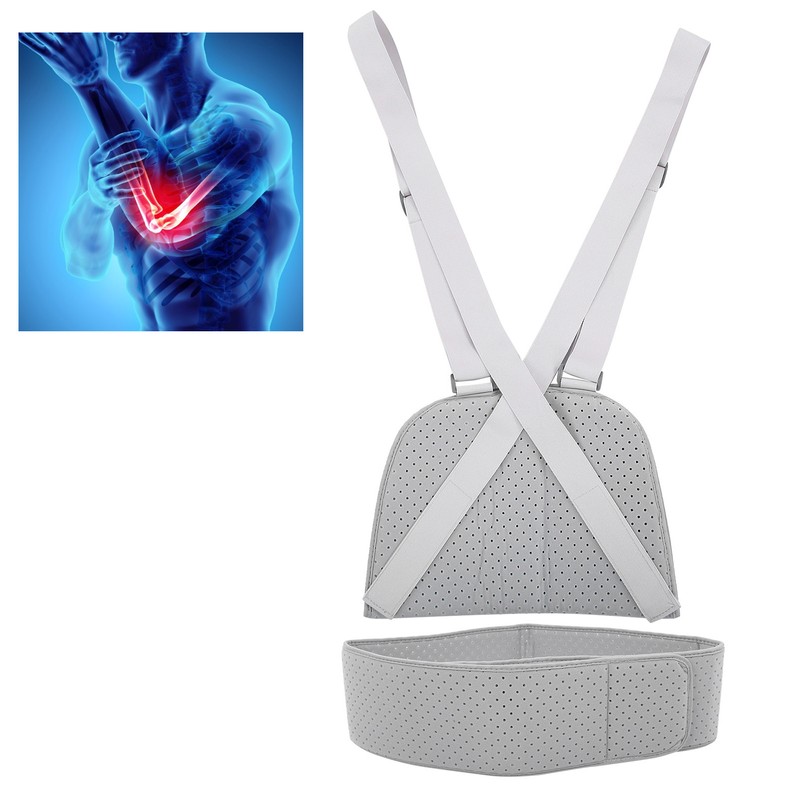 Arm Sling Support with Fixing Band for Broken Fractured Bones