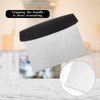 Bench Scraper, Stainless Steel Metal Griddle Scraper Chopper Dough Cutter