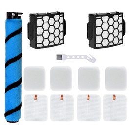 Roller Brush Filter Replacement Parts Kit for Shark LA502 LA500 LA500WM LA502NP Rotator Lift-Away Duo Clean PowerFins Upright Vacuum Acessories, Part # 1483FC200 & XHF320 & XFFK320