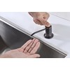 BZOOSIU Modern Stainless Steel Oil Rubbed Bronze Soap Dispenser for