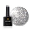 Bluesky Dazzling Platinum Gel Polish 10ml, Silver Rally - BDP08,