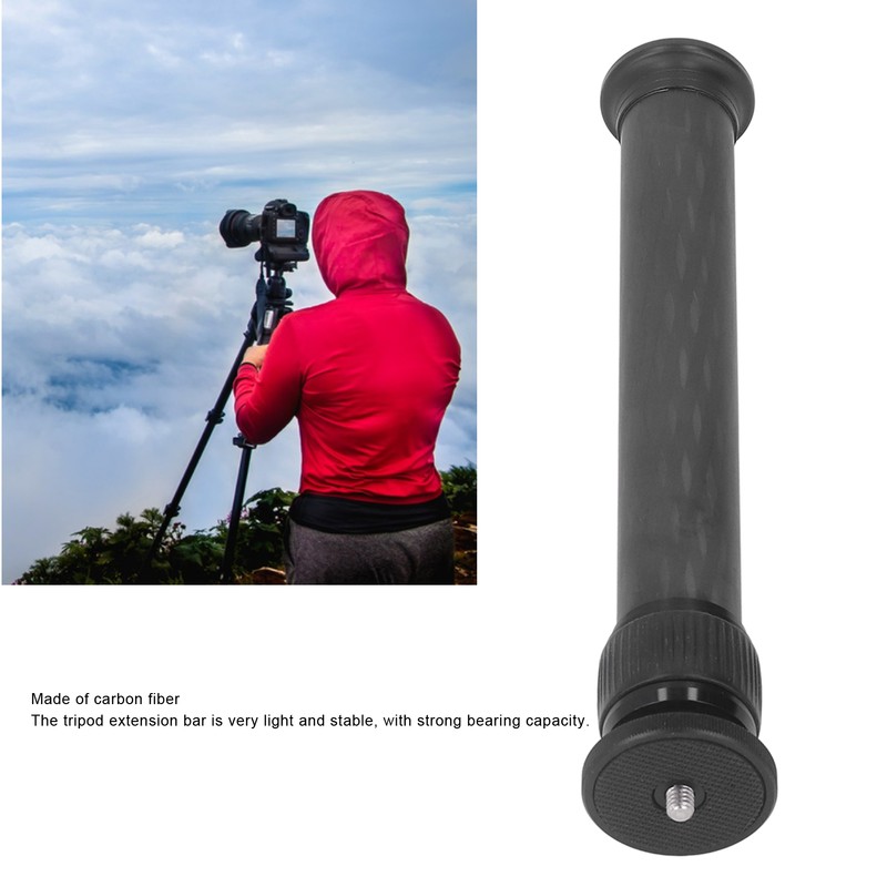 Tripod Extension Pole Telescopic 2 Section Tripod Center Column Extender