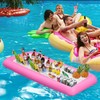 Inflatable Buffet Ice Cube Tray Bar for Pool Parties (Pink)