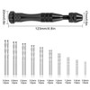 Hakkin 32 Pcs Pin Vise Hand Drill Kit for Jewelry