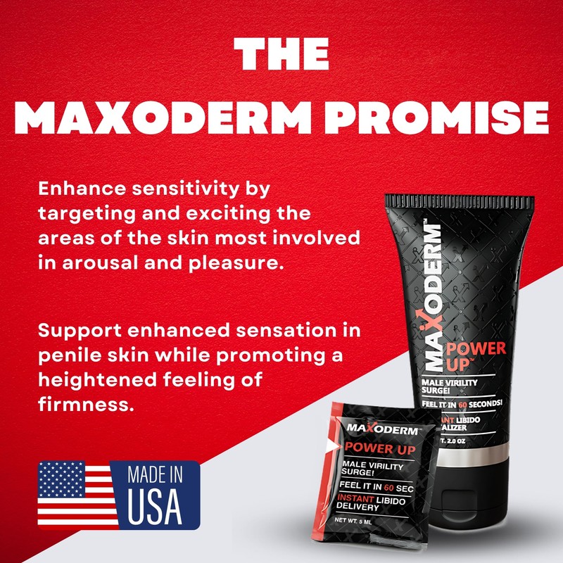 Maxoderm Power Up Cream 2oz – 1 Tubes