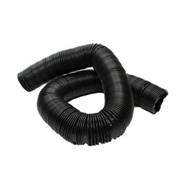 Vintage Air Air or Brake Duct Hose, 2 in Diameter, 10 ft, Plastic, Black, Each