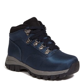 Deer Stags Boys Walker Thinsulate Waterproof Comfort Hiker Navy,6 Big Kid