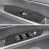 YAMUDA Compatible with Decorative Interior Protection Carbon Fiber Sticker for
