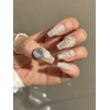 Summer Nail Aurora Pearl Tights - L-Oval / 여름네일 오로라
