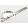 Multifunctional Stainless Steel Ruler with 180 Degree Angle 10cm Measuring