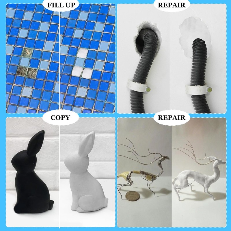 Pool Putty - 2 Part Epoxy Pool Putty for Leaks