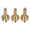 12Pcs Trumpet Accessories Metal Upper and Lower Covers Buttons Connecting
