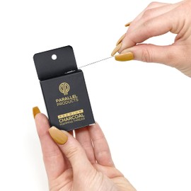 Parallel Products - Premium Eyebrow Mapping String for Microblading - Pre-Inked - 1 mm Charcoal Thread - Essential Brow Microblading Supplies - 15 Meters per Box