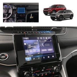 BSTW Jeep Grand Cherokee 8.4-Inch Touchscreen Screen Protector - Tempered Glass for 2021-2025 Grand Cherokee 4xe & L