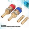 Welding Quick Connector Water Cooled Gas Adapter M8 Brass Fitting